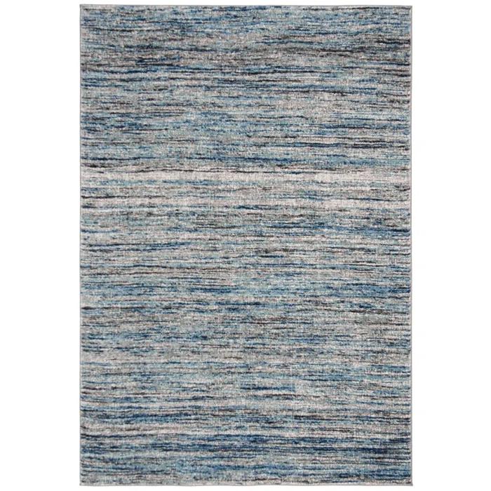 Highland Dunes Woodcreek Performance Abstract Rug