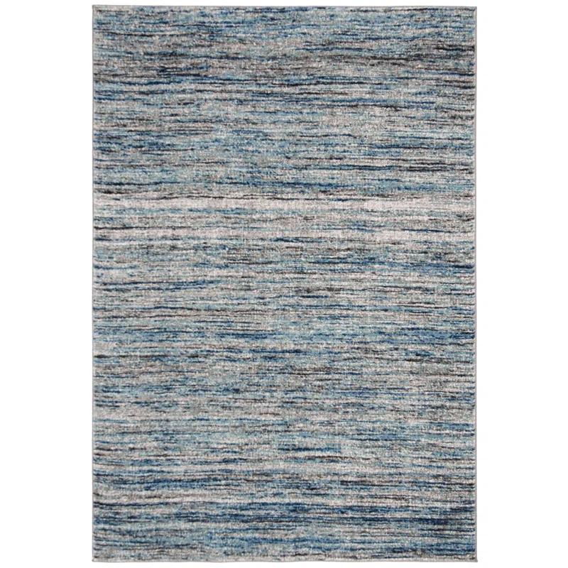 Highland Dunes Woodcreek Performance Abstract Rug