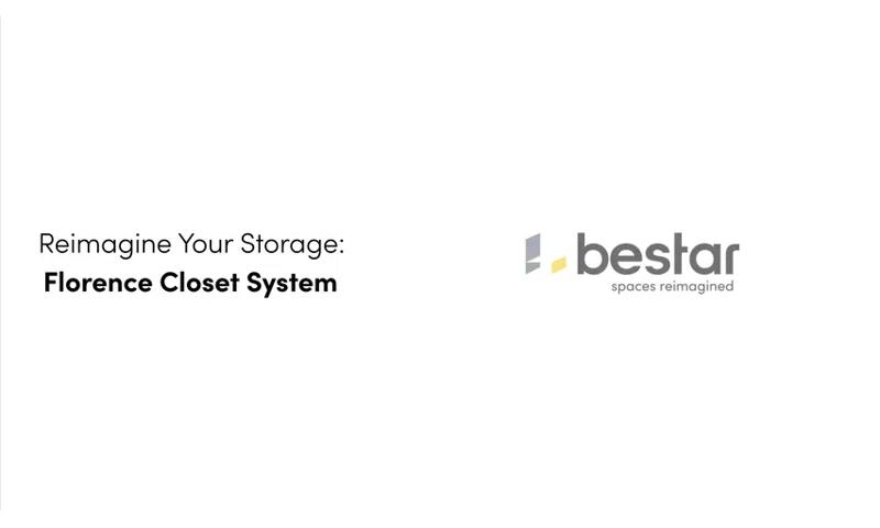 Bestar Florence 25W X 16D Modular Shoe Shelf Closet System Tower