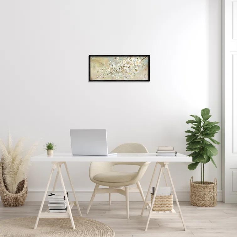 Stupell Industries Blooming Flower Tree Branch Painting Giclee Art by Main Line Studio