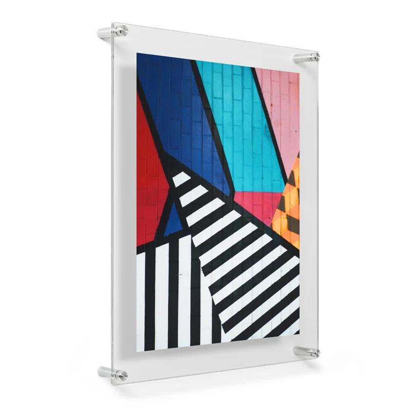Double Panel Floating Acrylic Picture Frame
