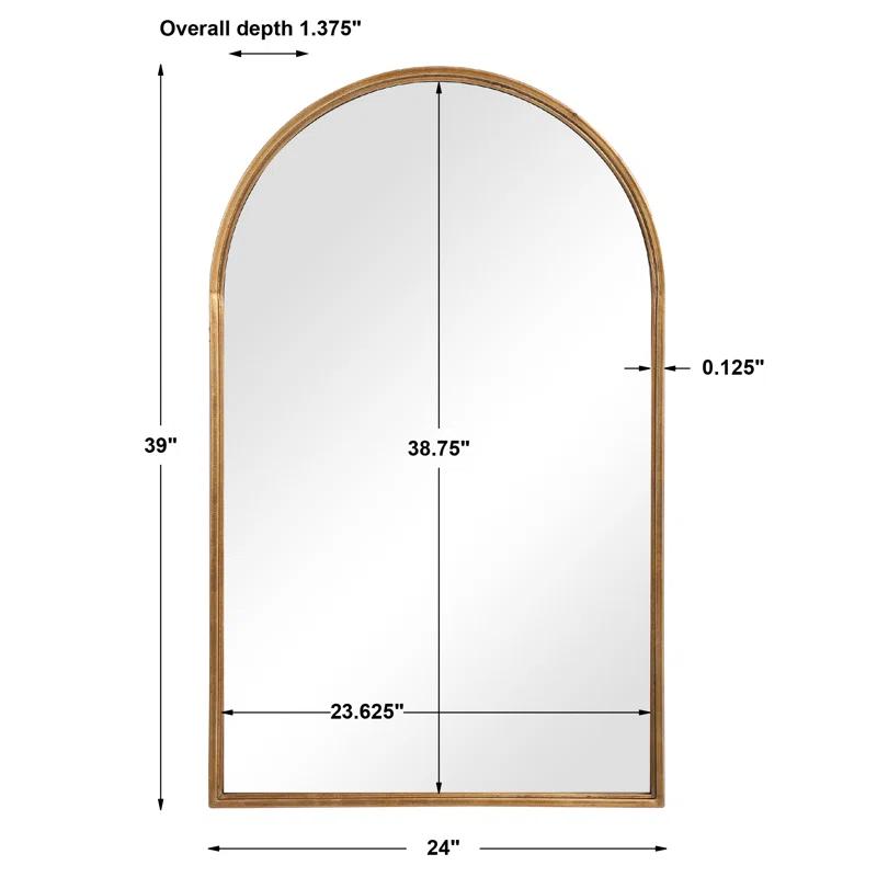 Tracie Metal Flat Wall Mirror
