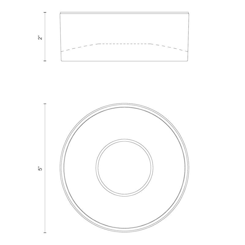 Kuzco Lighting Trenton LED Flush Mount
