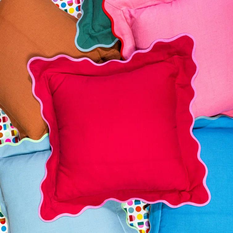 Darcy Cotton Throw Pillow