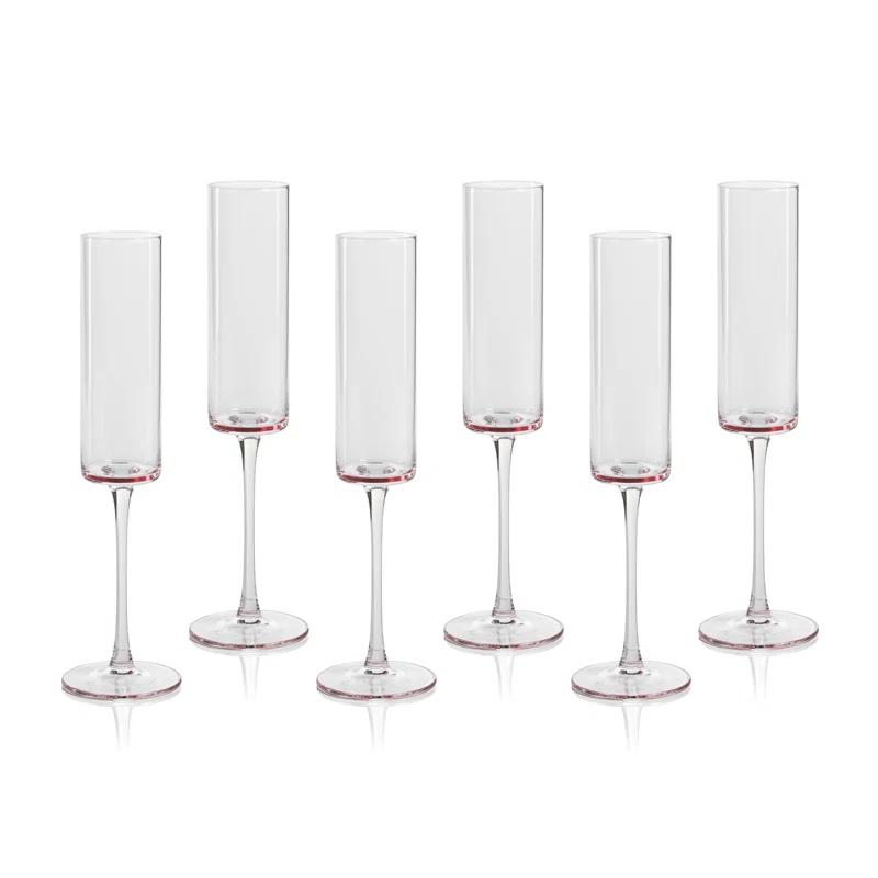 Bruce Champagne Flutes (Set of 6)