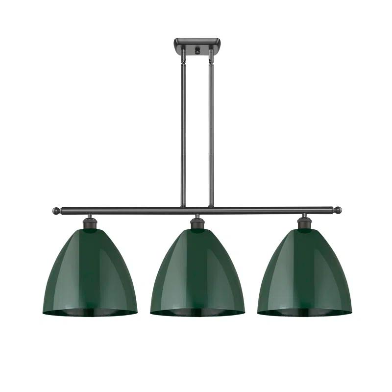 Plymouth Dome 3 - Light Kitchen Island Pendant