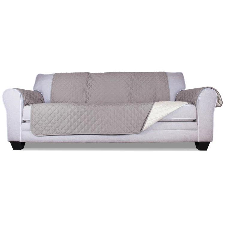 FurHaven Reversible Water-Resistant Small Sofa Loveseat Cover Furniture Protector