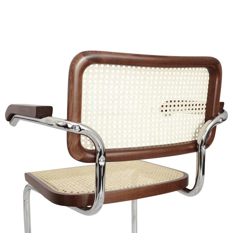 Breuer Chair Company Marcel Breuer Cesca Cane Cantilever Dining Armchair Arm Chair