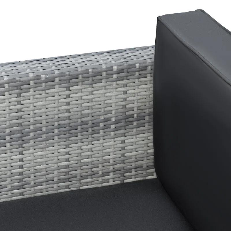 Outsunny 3 Piece Rattan Seating Group