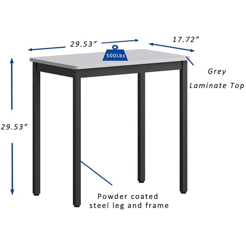 Lorell Table, Utility, Gray