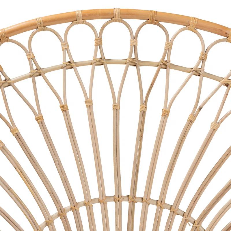 Bayou Breeze Wicker/Rattan Open-Frame Headboard