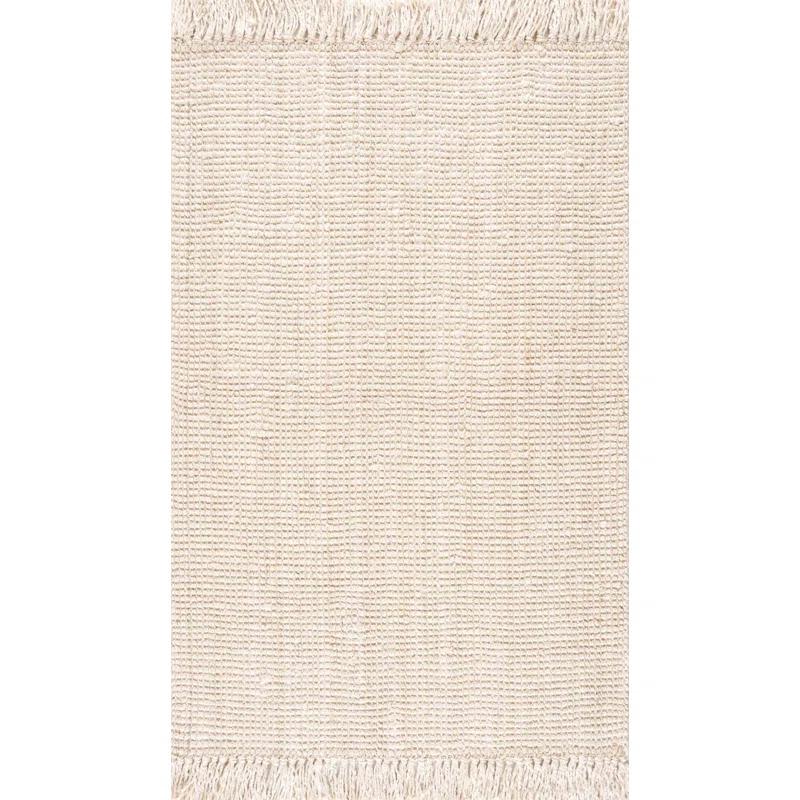 Hauteloom Moncton Handmade Jute/Sisal Beige Area Rug