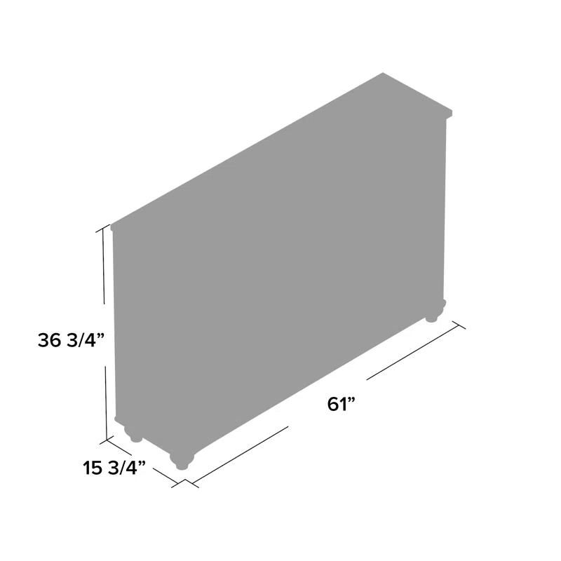 Barzan 60.94'' W 6 - Drawer Dresser