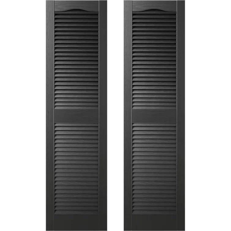 Mid America Louvered Shutters (Set of 2)