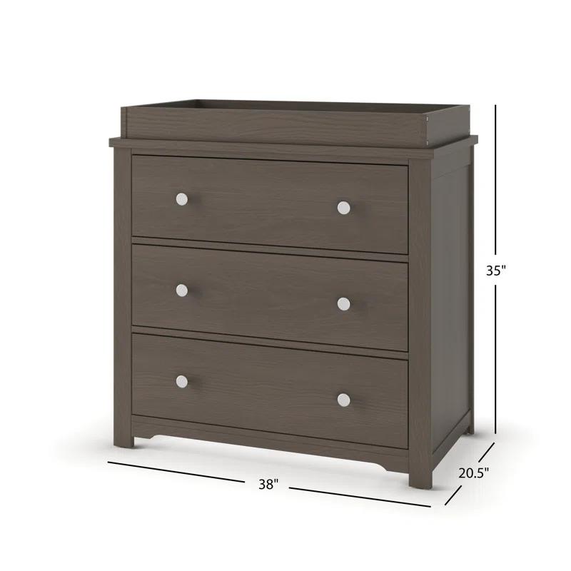Harmony 3-Drawer Changing Table Dresser