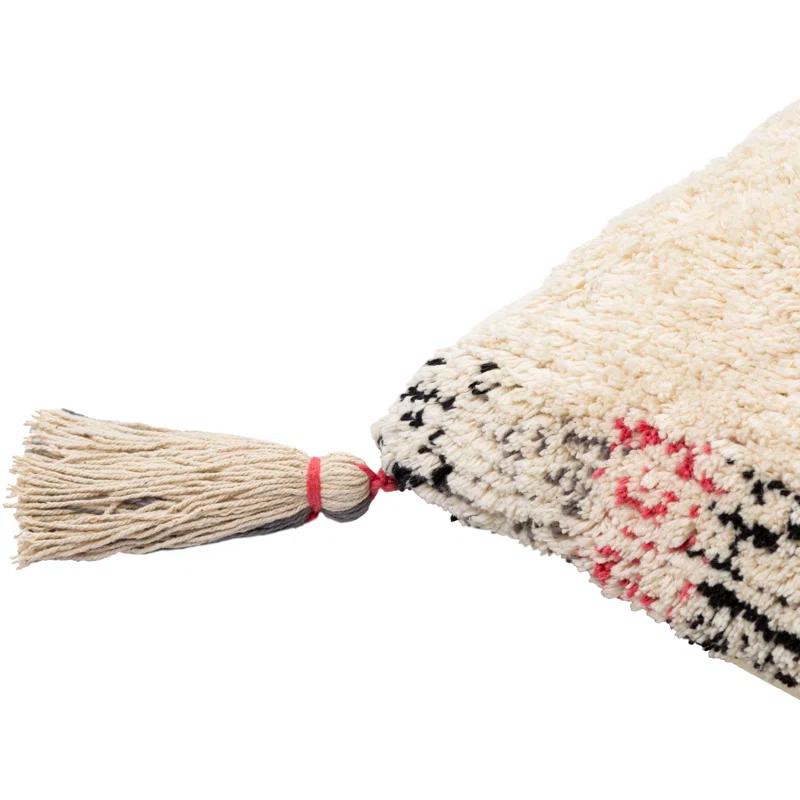 Tassels Down Throw Pillow