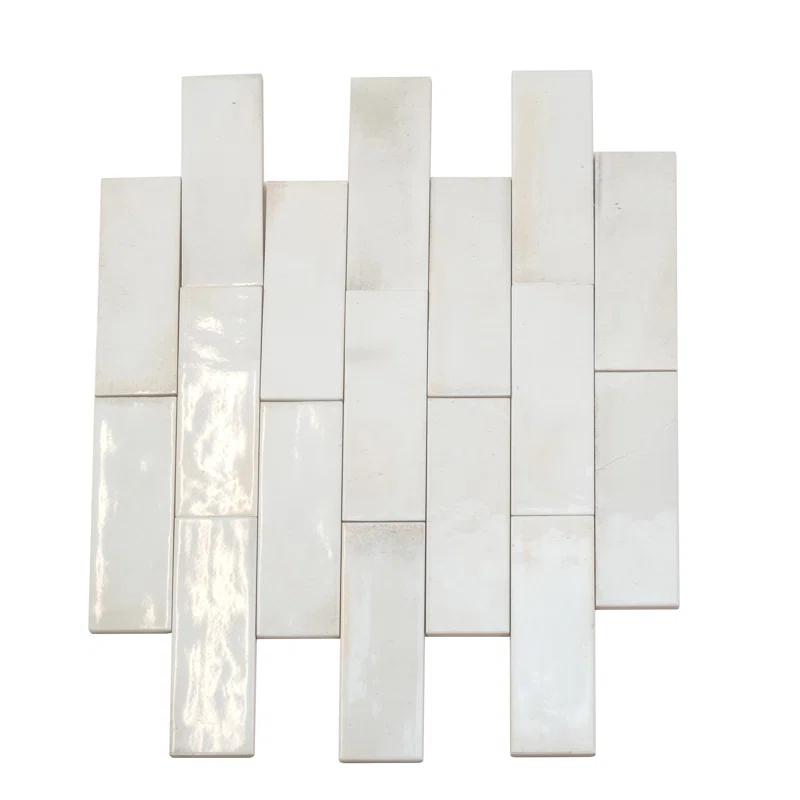 2.58'' W x 7.9'' L Ceramic Subway Singular Tile