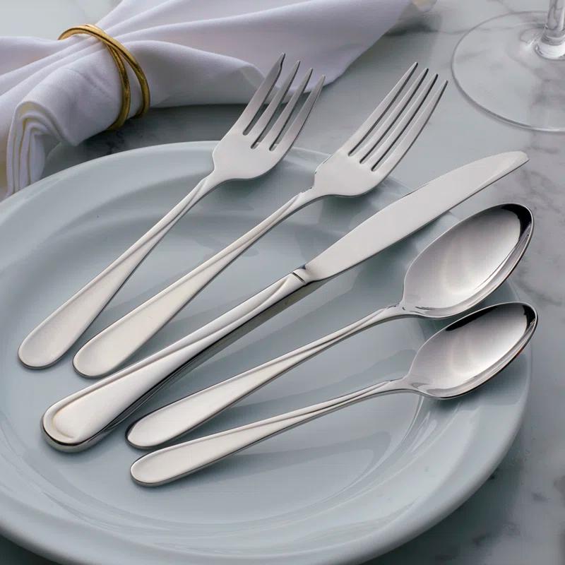 Oneida Oneida Flight 45 Piece Everyday Flatware Set, Service For 8