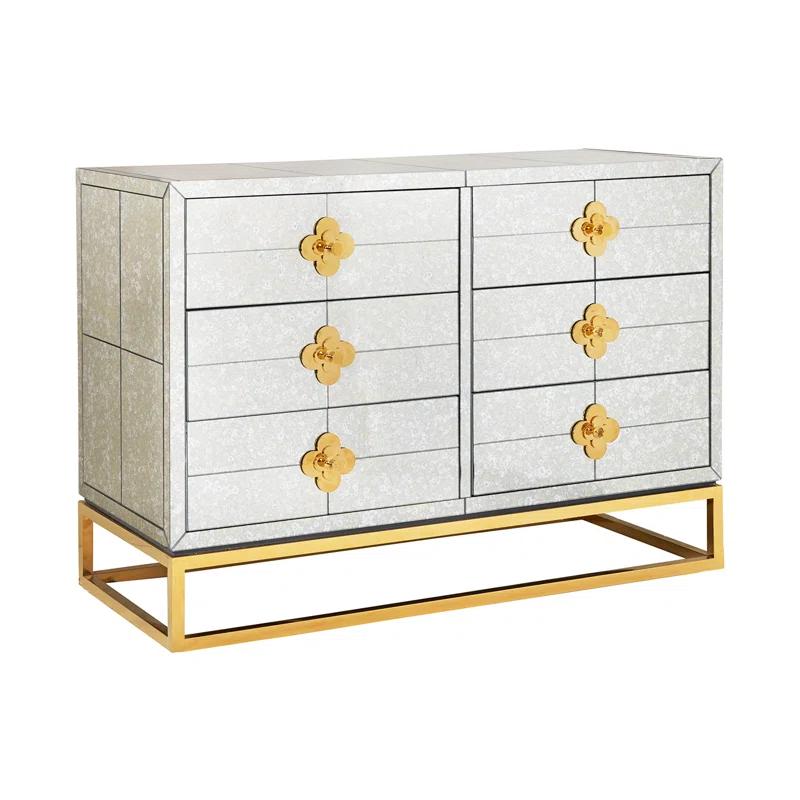 Jonathan Adler Delphine Six Drawer Credenza
