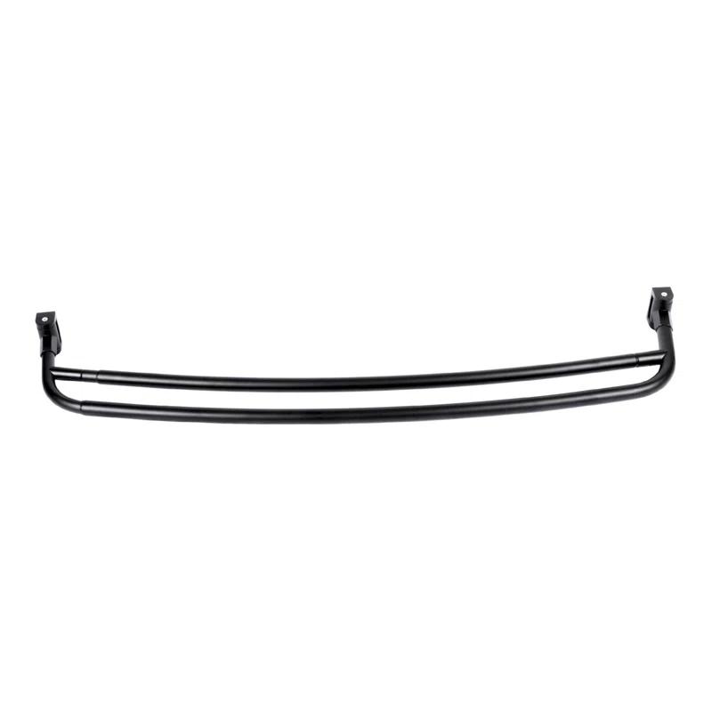 VOMGEB1 Double Curved Shower Rod, Durable Metal Construction