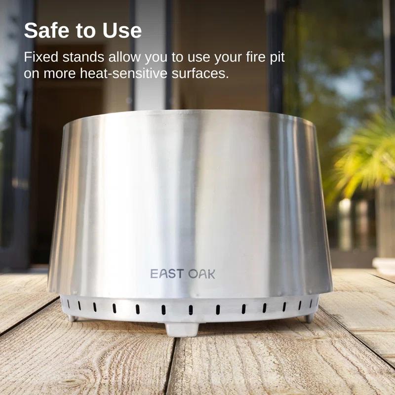 EAST OAK EAST OAK Smokeless Outdoor Fire Pit