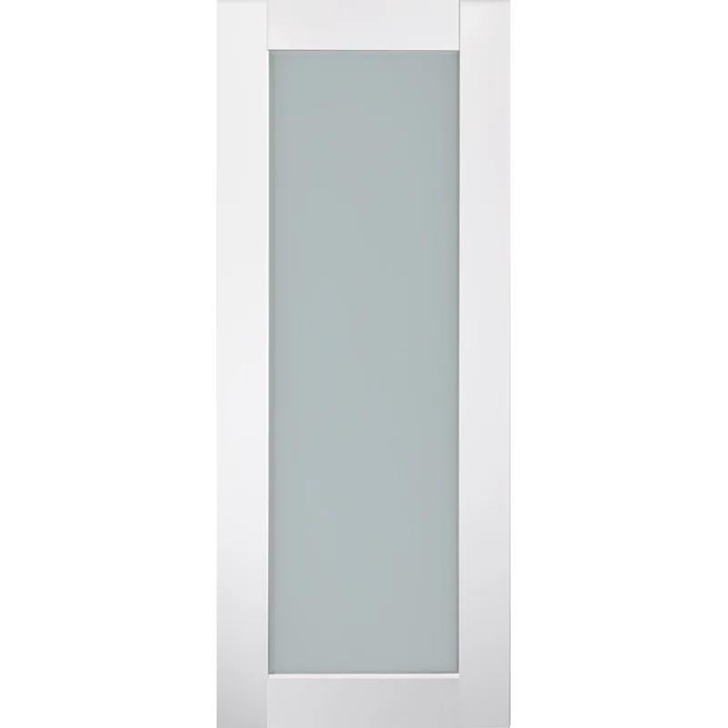 Belldinni Smart Pro 207 Manufactured Wood and Glass Prefinished Paneled Interior Door Slab