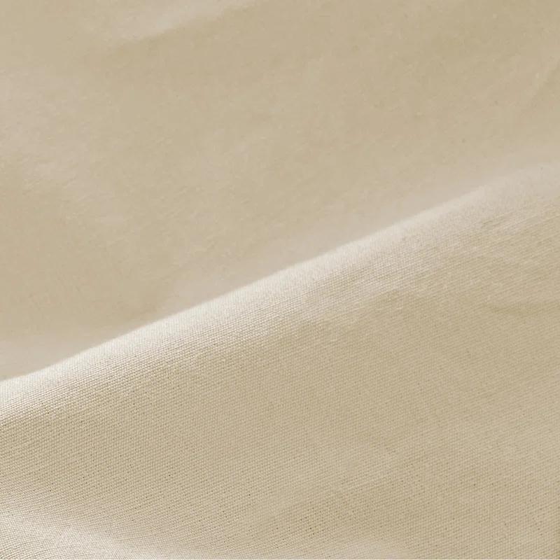 Bare Home 300 Thread Count Organic Cotton Percale Fitted Sheet