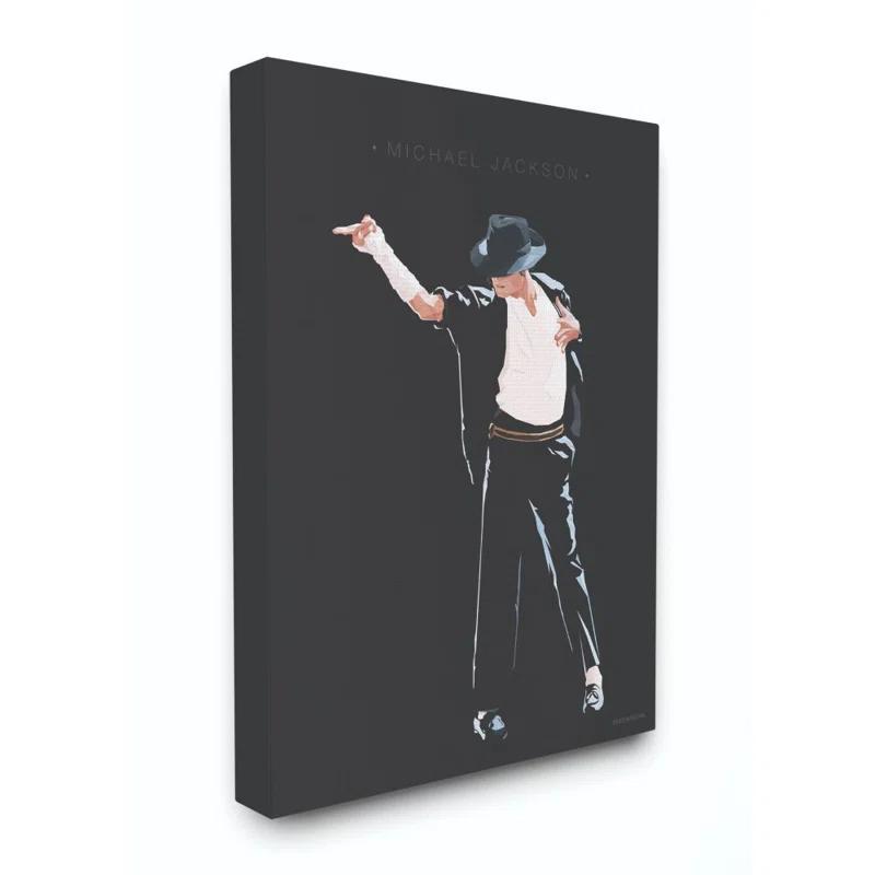 Stupell Industries " Michael Jackson Famous People Characters Fashion Design "
