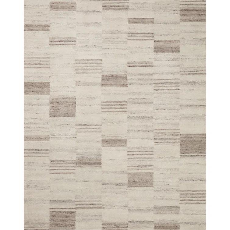 Amber Lewis x Loloi Rocky Ivory / Dove Area Rug