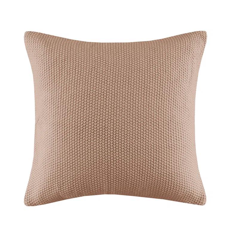 INK+IVY Tino Knit Square Euro Pillow Sham