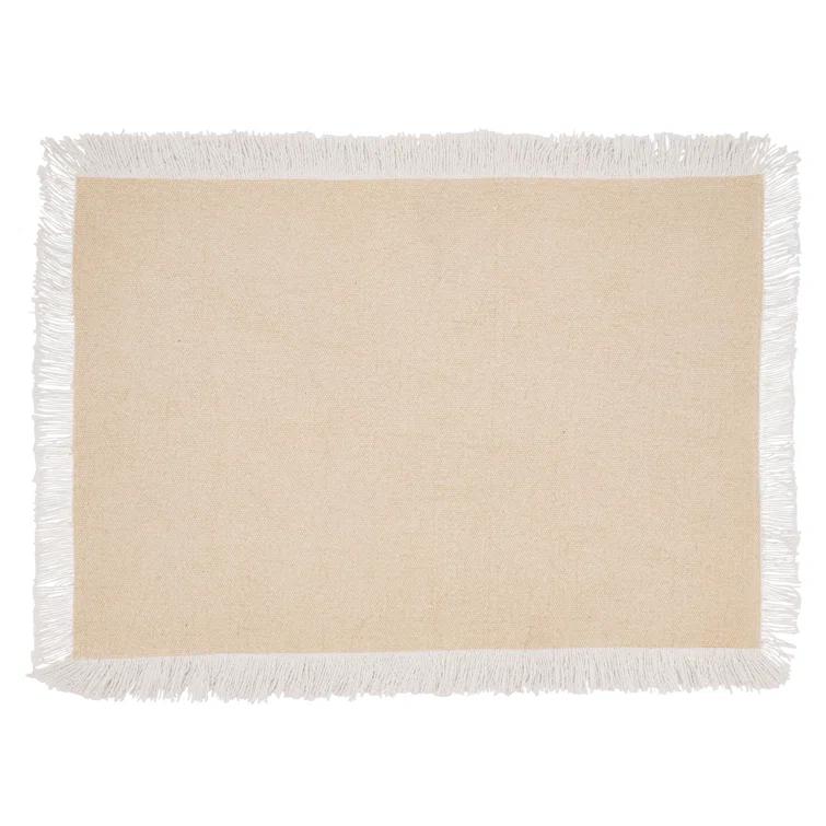 4 Piece Cotton Placemat Set (Set of 4)