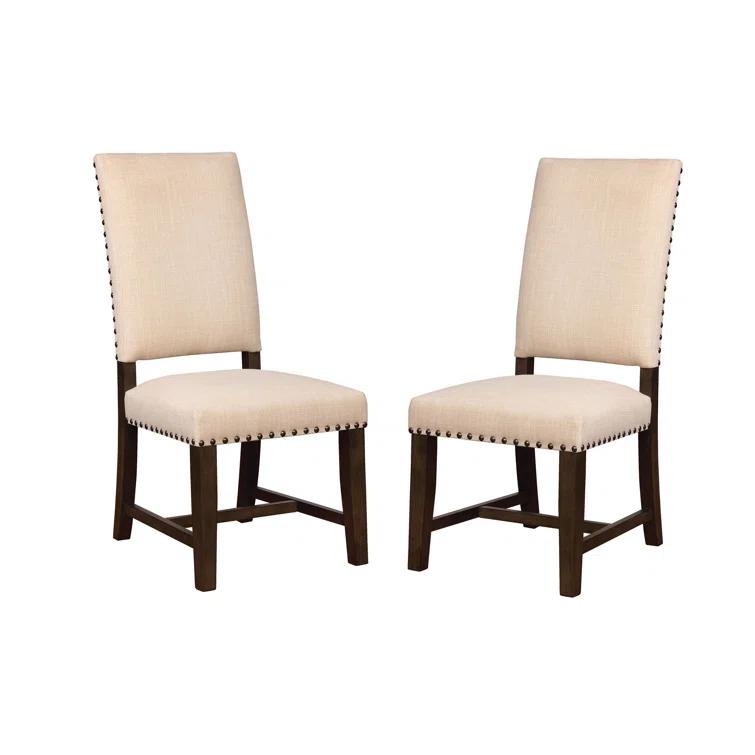 Red Barrel Studio® Milton 19.5'' H Upholstered Side Chair (Set of 2)