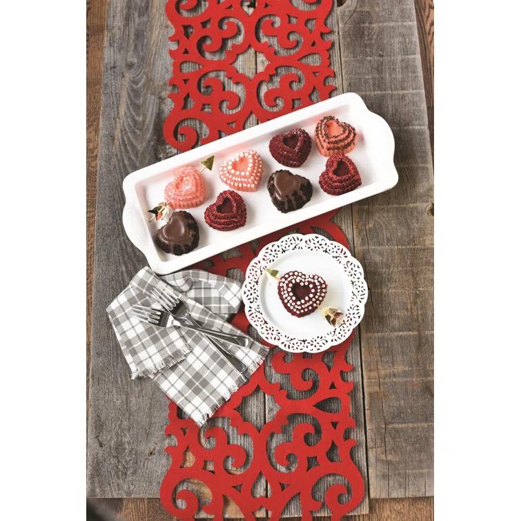 Nordic Ware Nordic Ware Non-Stick Novelty Tiered Hearts Cakelet Pan