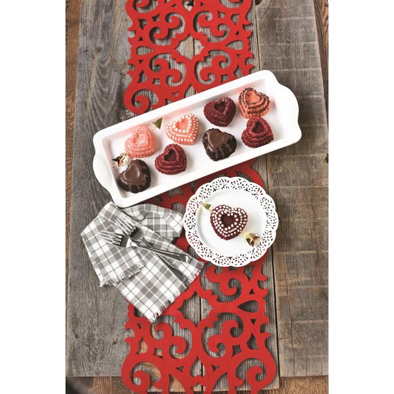 Nordic Ware Nordic Ware Non-Stick Novelty Tiered Hearts Cakelet Pan
