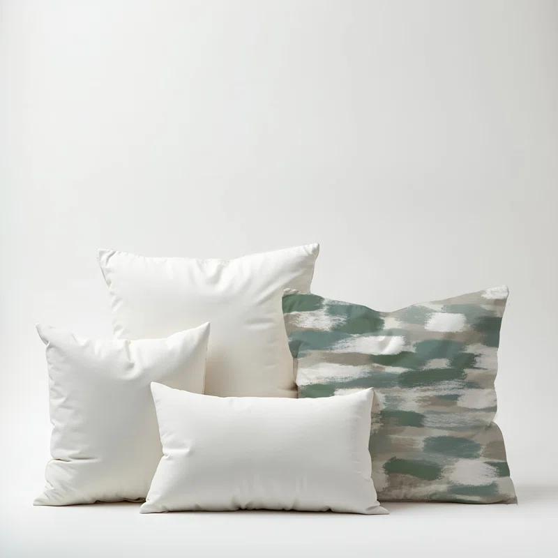 Designs Direct Creative Group Abstract Indoor/Outdoor Reversible Throw Pillow