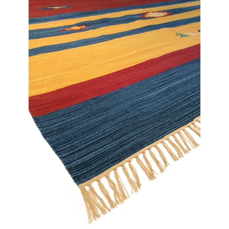 Pasargad Kilim Flatweave Cotton Southwestern Indoor Rug