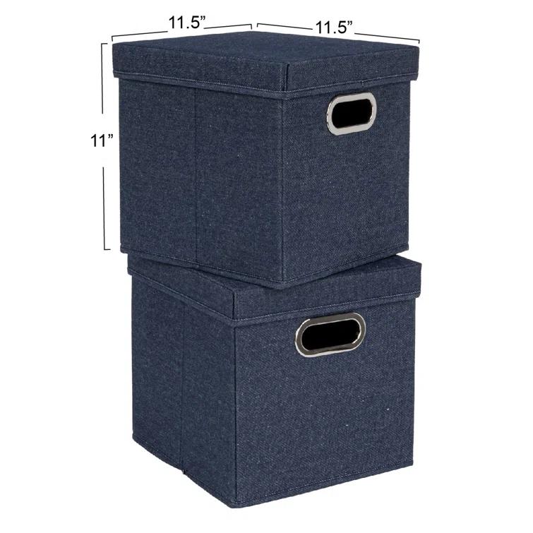 Household Essentials Household Essentials Fabric Bin (Set of 2)