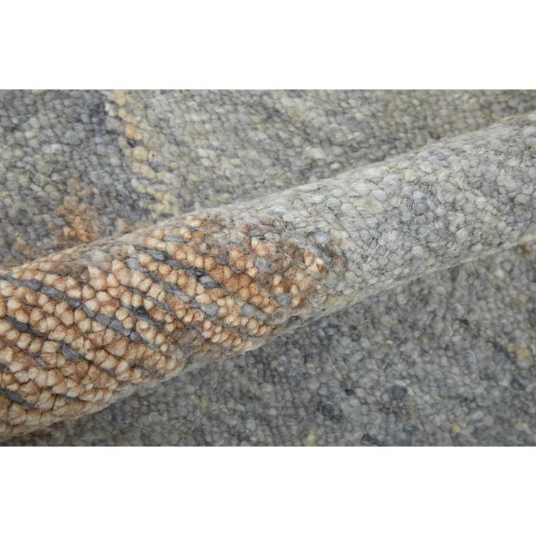 Grafton Transitional Floral & Botanical Blue/Gray/Yellow Area Rug