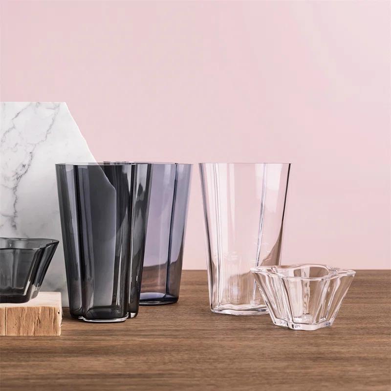Aalto 8.66" Glass Table Vase
