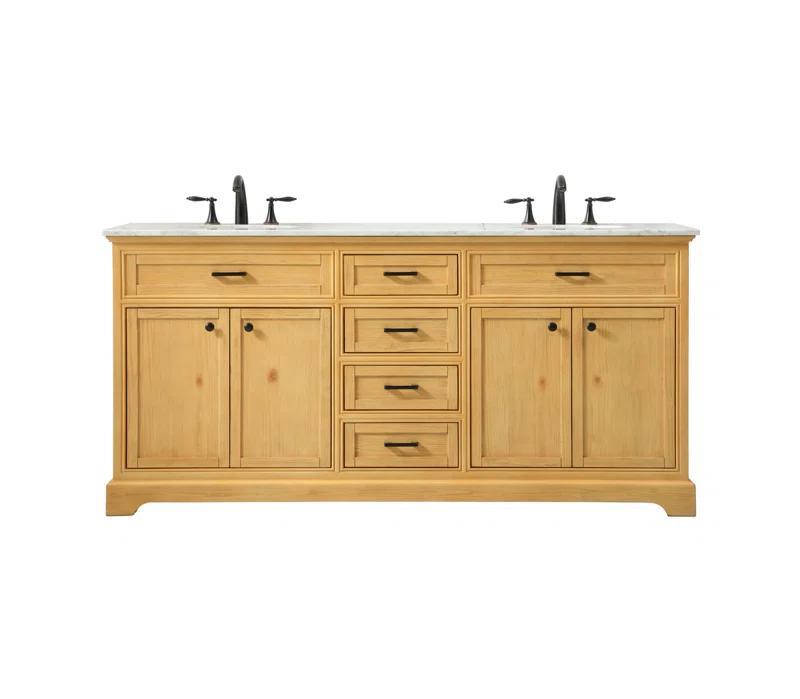 Lark Manor™ 72 Inch Double Jabahri in Driftwood