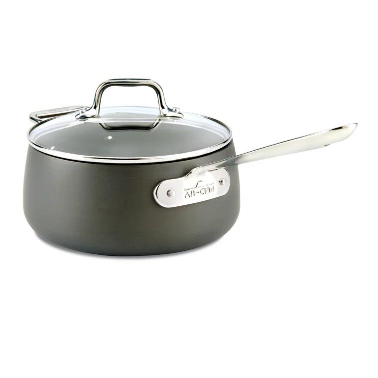 All-Clad ® HA1 Hard-Anodized Non-Stick 4-Qt. Sauté Pan with Lid