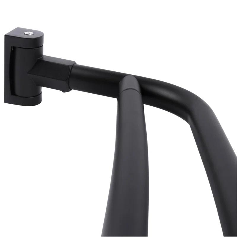 VOMGEB1 Double Curved Shower Rod, Durable Metal Construction