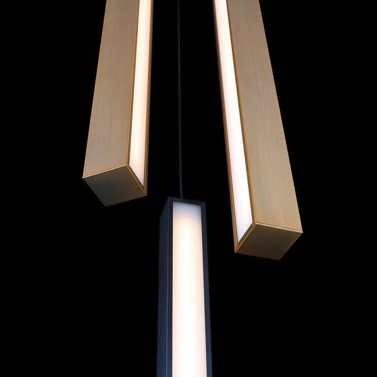 Modern Forms Chaos 14 - Light Matte Black LED Cluster Pendant