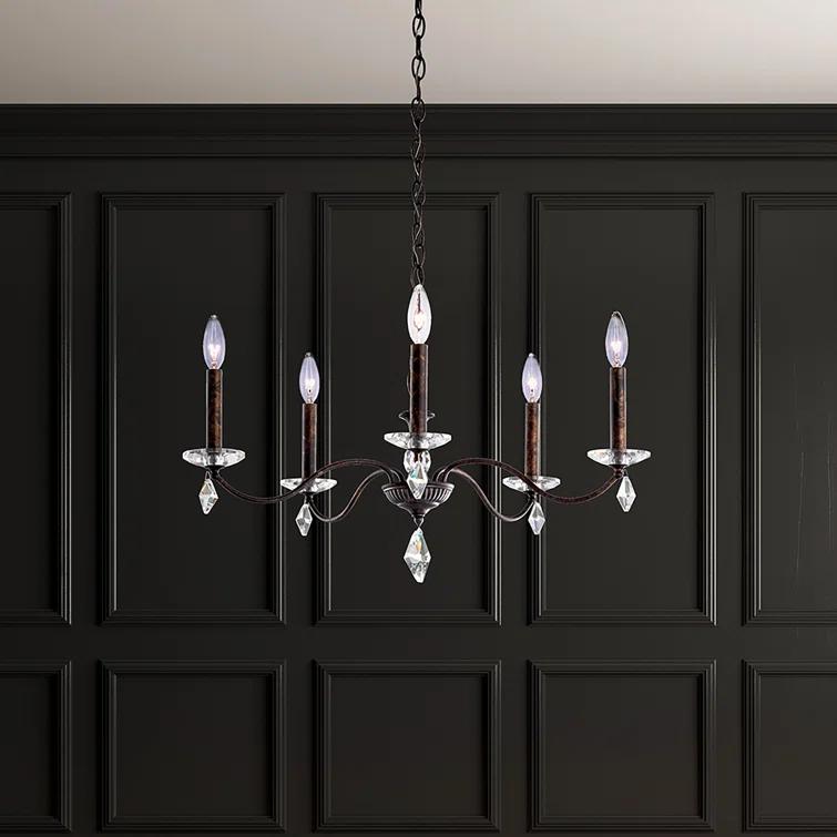 Schonbek 5 - Light Dimmable Classic / Traditional Chandelier