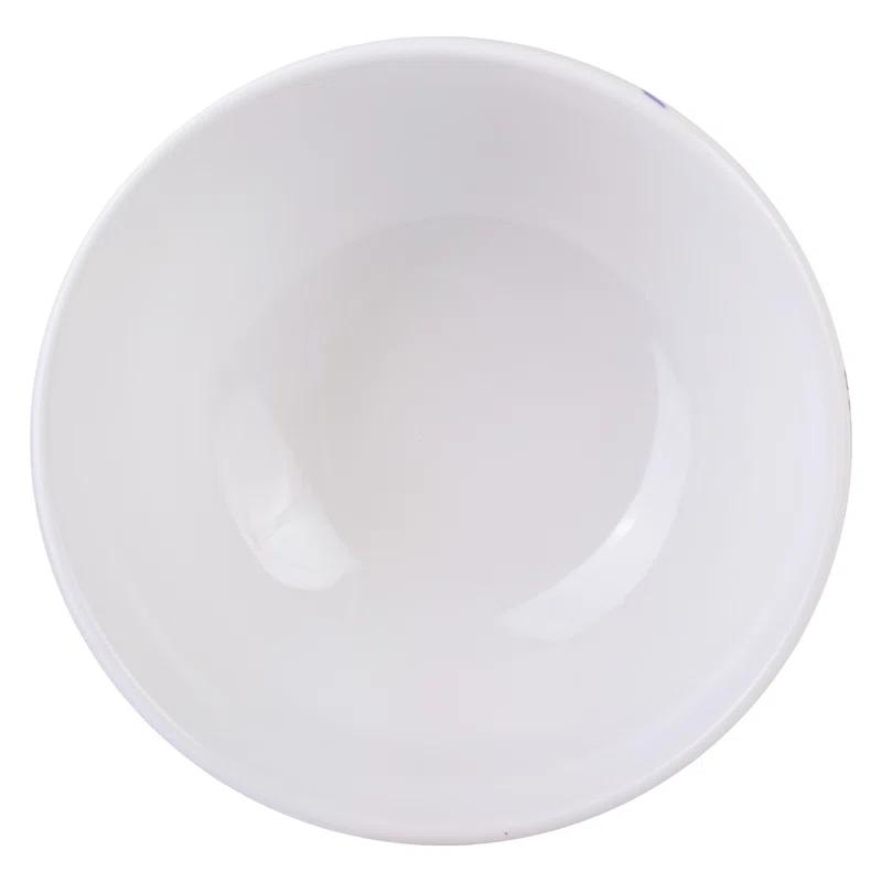 222 Fifth 222 Fifth Cassian Embossed Toile Blue Porcelain Dinnerware Set - Service For 4 (Set of 12)
