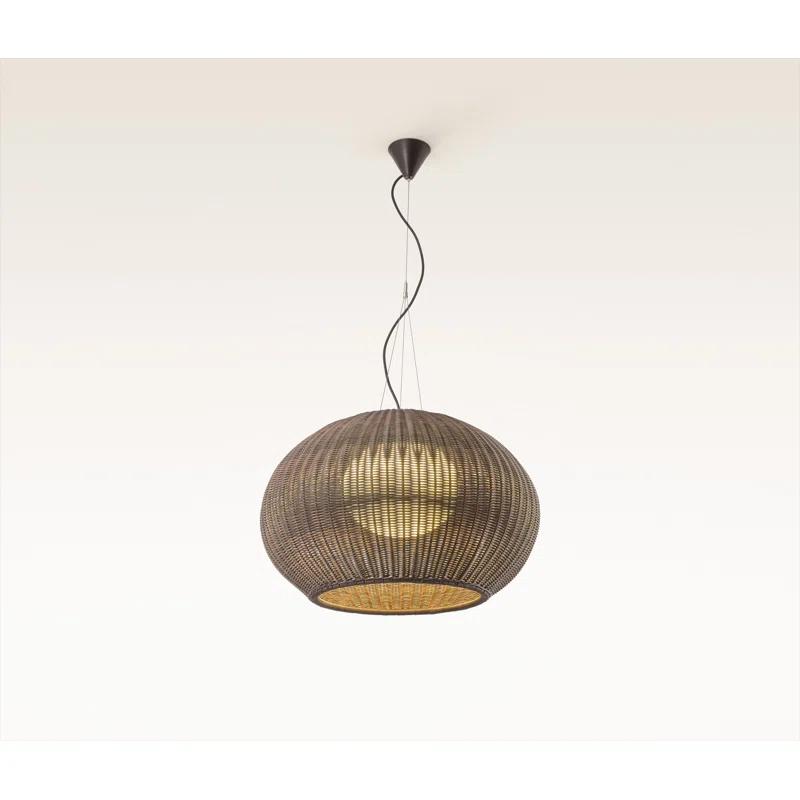 Garota 1 - Light Black LED Dome Pendant