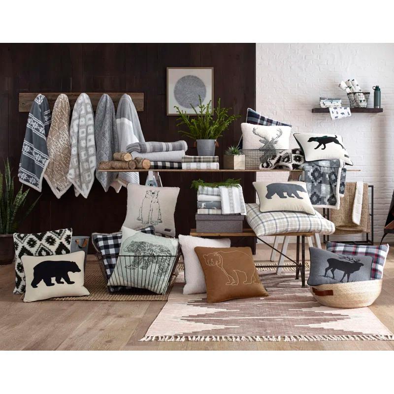 Eddie Bauer Eddie Bauer Wallace Sherpa Throw Pillow