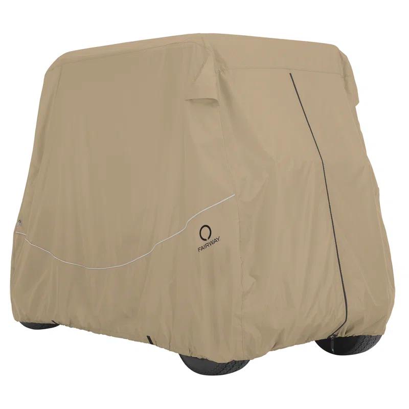 Classic Accessories Fairway Elastic Mildew Resistant Golf Cart Cover By Classic Accessories