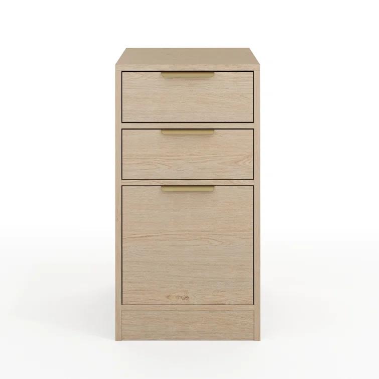 Martha Stewart Martha Stewart Kayden Home Office Modular 3 Drawer File Cabinet