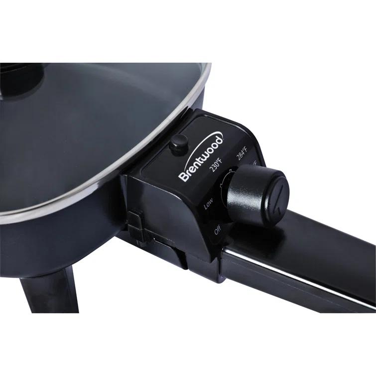 Brentwood Appliances Brentwood Appliances 6'' Non Stick Electric Skillet with Glass Lid